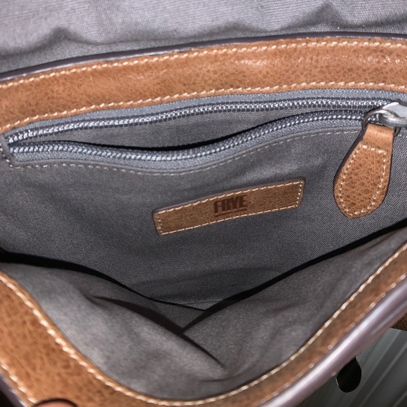 🤎FRYE Reed Flap Leather Crossbody🤎 - Picture 3 of 5